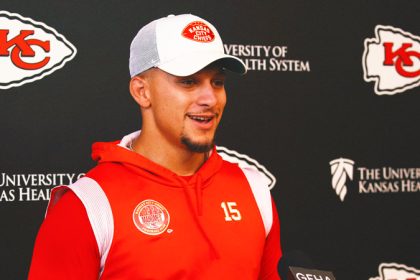 Patrick Mahomes leaving Olympic flag football 'to the younger guys'