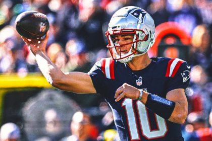 Patriots QB Drake Maye excited for beefed up offense ft. Stefon Diggs, Will Campbell