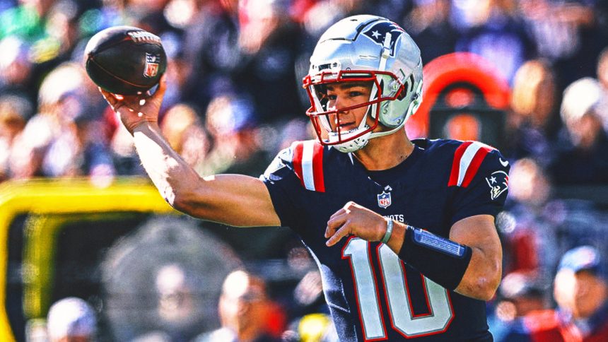Patriots QB Drake Maye excited for beefed up offense ft. Stefon Diggs, Will Campbell