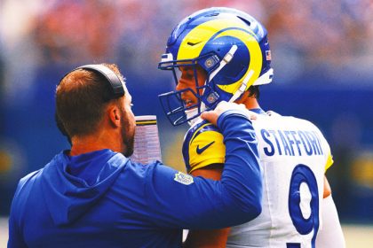 Rams HC Sean McVay on Matthew Stafford: 'He can play as long as he wants'
