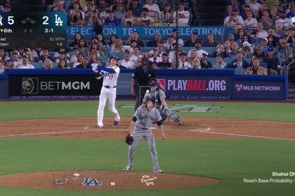 Shohei Ohtani crushes second homer of game to trim Dodgers' deficit