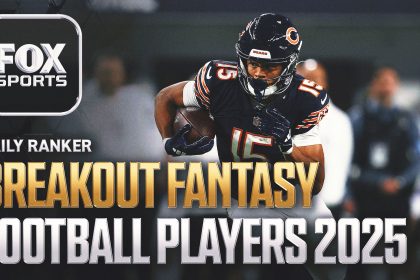 Who are the 10 breakout fantasy football players to watch in 2025?
