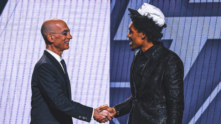 2025 NBA Draft winners and losers: Spurs stock up, Jazz take risk with Ace Bailey
