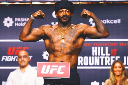 2025 UFC Fight Night Odds: Khalil Rountree, Jamahal Hill Tied On Board
