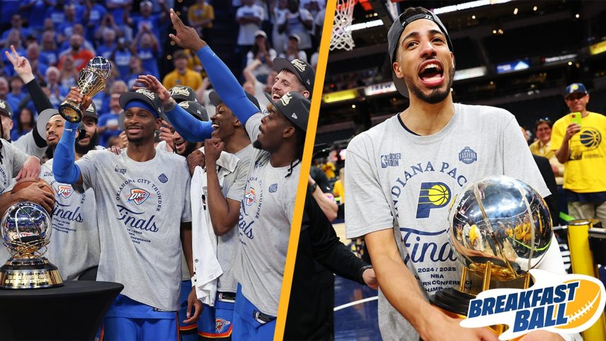 Adam Silver weighs in on Thunder-Pacers Finals and the impact of small markets on the NBA | Breakfast Ball