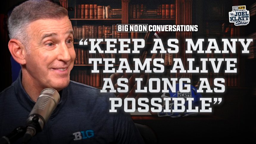 Big Ten Commissioner Tony Petitti reveals his objectives for the CFP | Joel Klatt Show