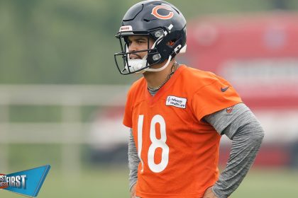 Caleb Williams tops Parkins’ list of most exciting players to watch next season | First Things First