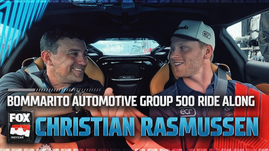 Christian Rasmussen takes Will Buxton around the World Wide Technology Raceway