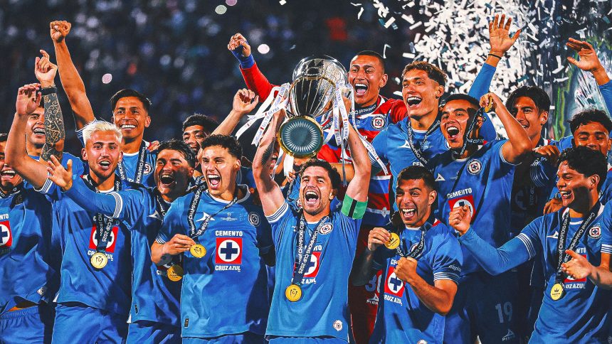 Cruz Azul beats Vancouver Whitecaps 5-0 for CONCACAF Champions Cup title