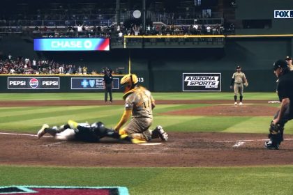 Diamondbacks complete comeback trailing four runs in ninth inning vs. Padres