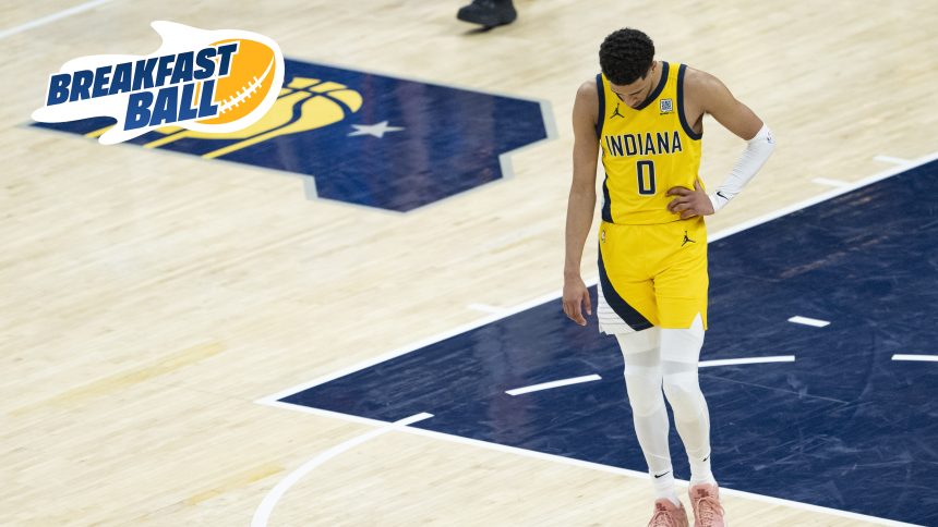Did the Pacers blow their chance to win the series after losing Game 4? | Breakfast Ball