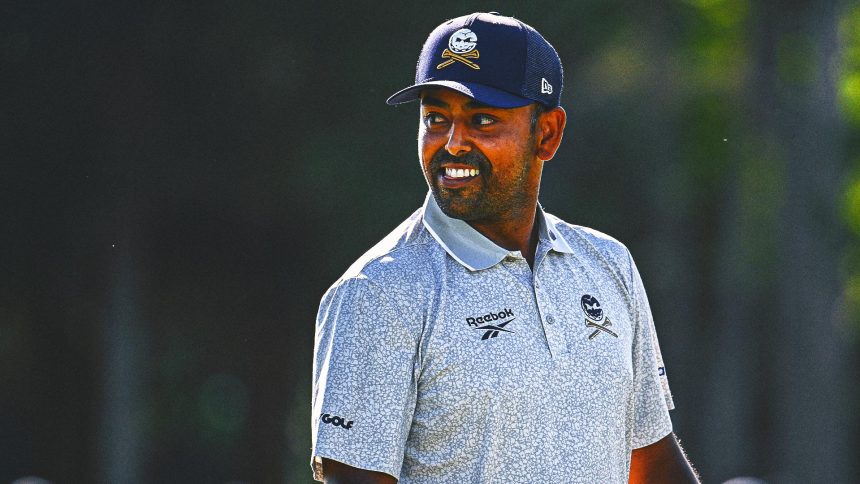 LIV Golf Virginia: Anirban Lahiri charges to lead after stellar 64 in Round 2
