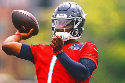 No. 1 pick Cam Ward shows Titans he’s a ‘gunslinger’ who won’t back down