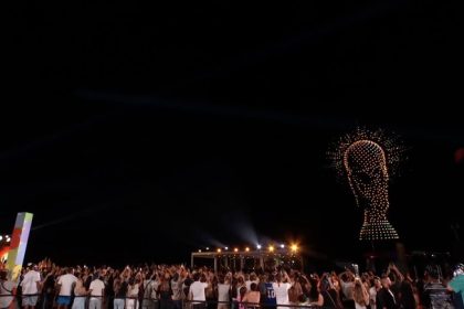 Shaboozey and Miami's Largest Ever Drone Show Shine Bright at FOX Sports' 2026 World Cup Countdown Party
