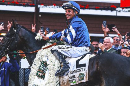 Sovereignty wins 2025 Belmont Stakes, third and final leg of Triple Crown