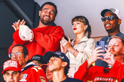 Taylor Swift, Travis Kelce attend Stanley Cup Final alongside Wayne Gretzky