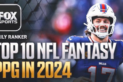 Which 10 Players Averaged the Most Fantasy Points Per Game in 2024?