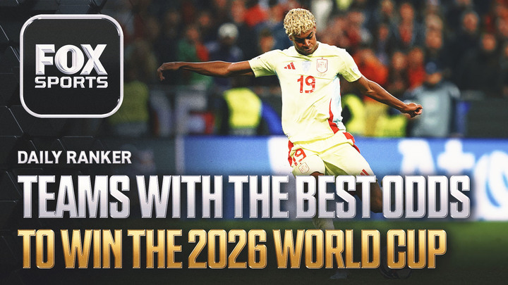 Which 10 teams have the best odds to win the 2026 World Cup, one year out?