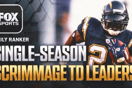 Which NFL Players Have Scored the Most Scrimmage TDs in a Single Season?