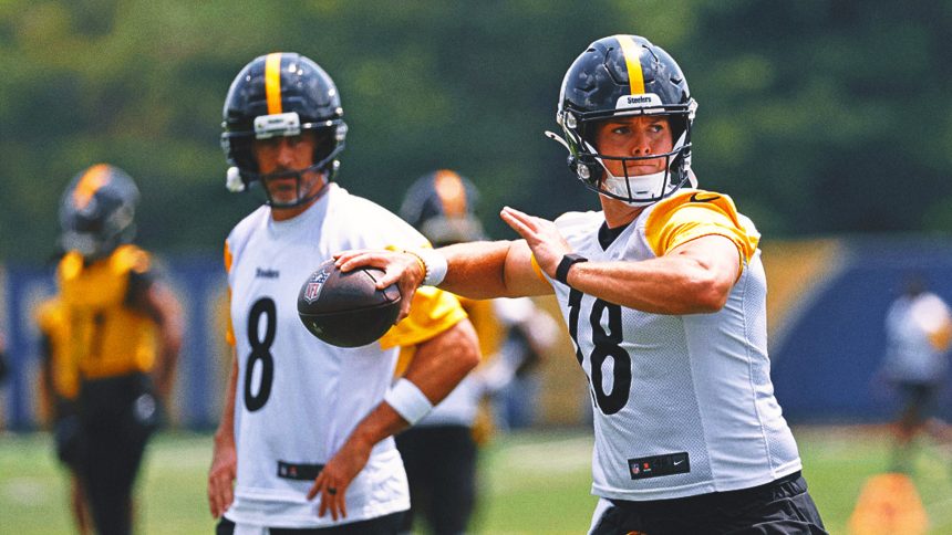 Will Howard 'fired up' to learn from Aaron Rodgers as his backup QB