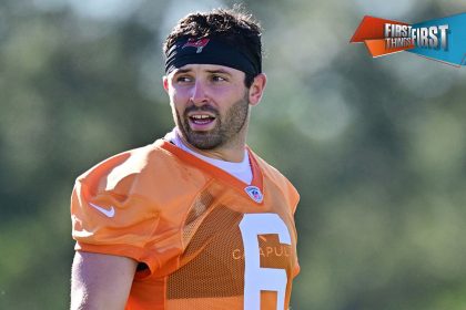Bucs add $30 million guaranteed to Baker Mayfield's contract | First Things First