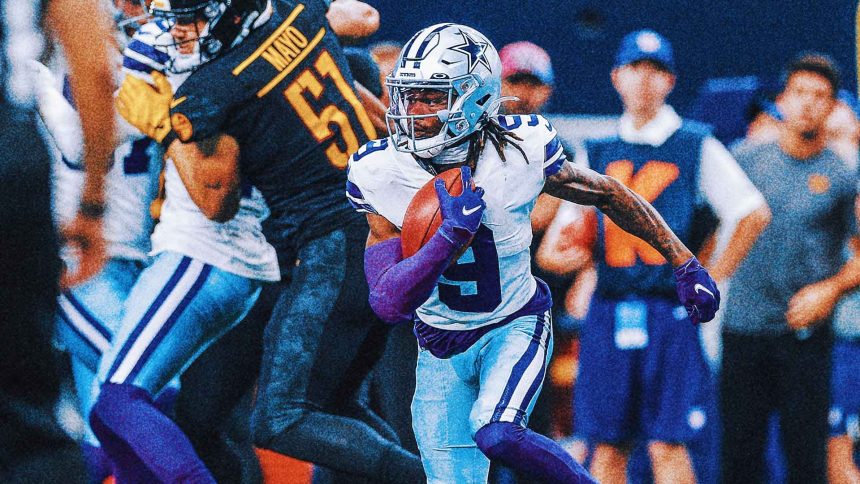 Cowboys All-Pro Return Man KaVontae Turpin Arrested on Marijuana, Weapon Charges