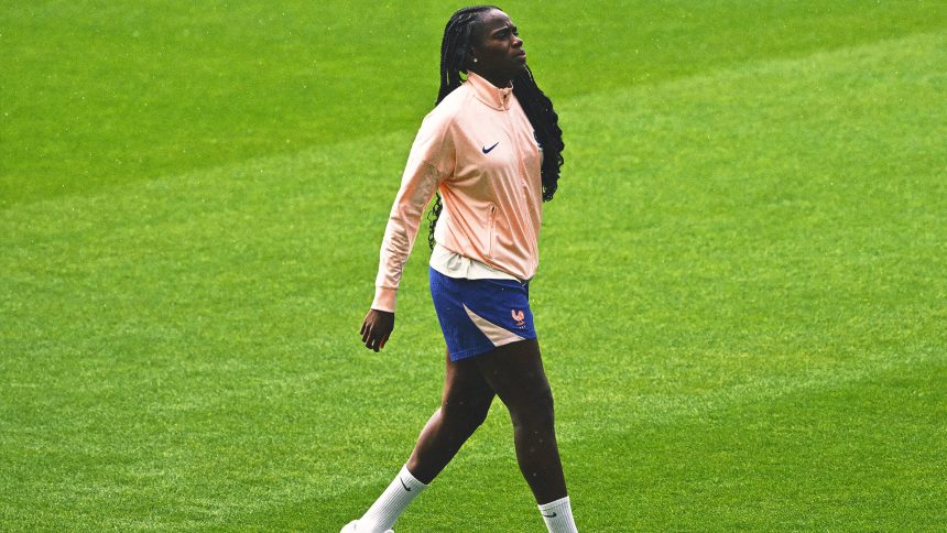 France Captain Griedge Mbock 'Impatient' for Euro 2025 Debut in Quarterfinal