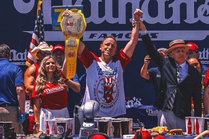 Joey Chestnuts Wins 2025 Nathan's Hot Dog Eating Contest, Claims 17th Title