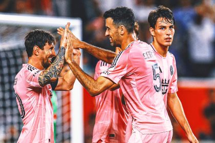 Lionel Messi Scores 2, Assists 2 in Inter Miami's 5-1 Rout Of New York Red Bulls