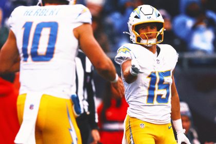 McConkey Not Trying 'To Win Super Bowl Today,' But WR Has Given Chargers Title Aspirations