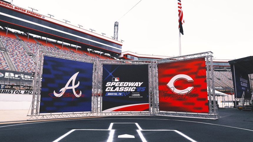 MLB Speedway Classic: First Look at Braves-Reds at Bristol Motor Speedway