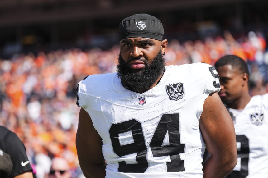 Raiders' Christian Wilkins on PUP List After Latest Setback From Foot Injury