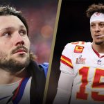 Should Josh Allen be ranked over Patrick Mahomes despite 0–4 playoff record against him? | Speak