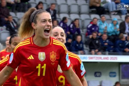 Spain and Belgium score back-to-back goals | UEFA Women's Euro 2025