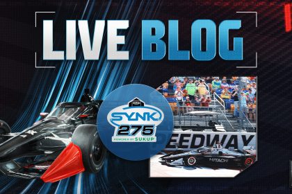 Synk 275 Live Updates, Leaderboard: Caution as Race Begins