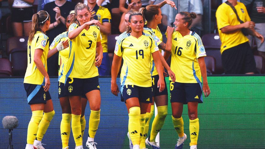 UEFA Women's Euro 2025: Sweden beats Denmark on Filippa Angeldahl's Foal