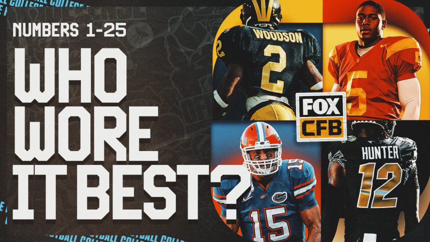 Who Wore It Best? Greatest College Football Players by Jersey Number, 1-25