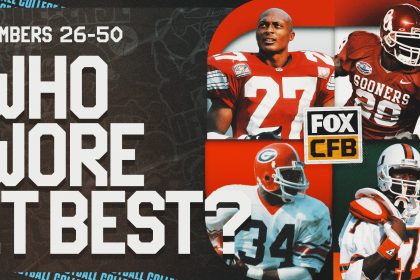 Who Wore It Best? Greatest College Football Players by Jersey Number, 26-50