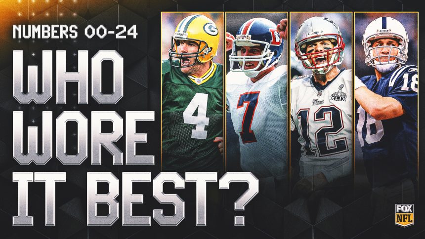 Who Wore It Best? The Greatest NFL Players by Jersey Number, 0-24