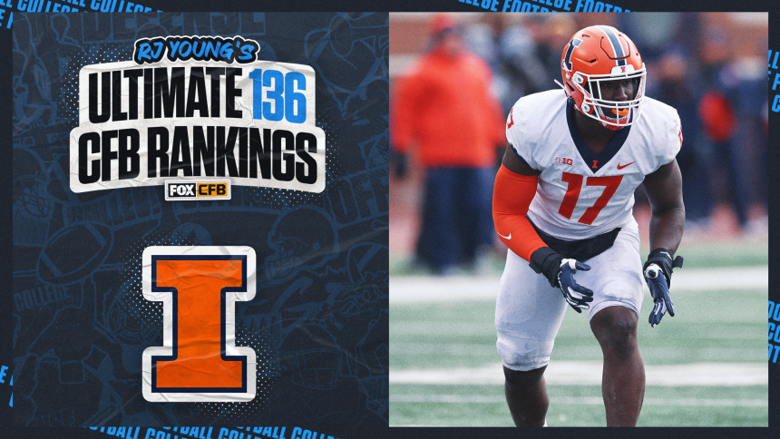 2025 Illinois Football Predictions: Fighting Illini Ranked 16th in RJ Young's Ultimate 136