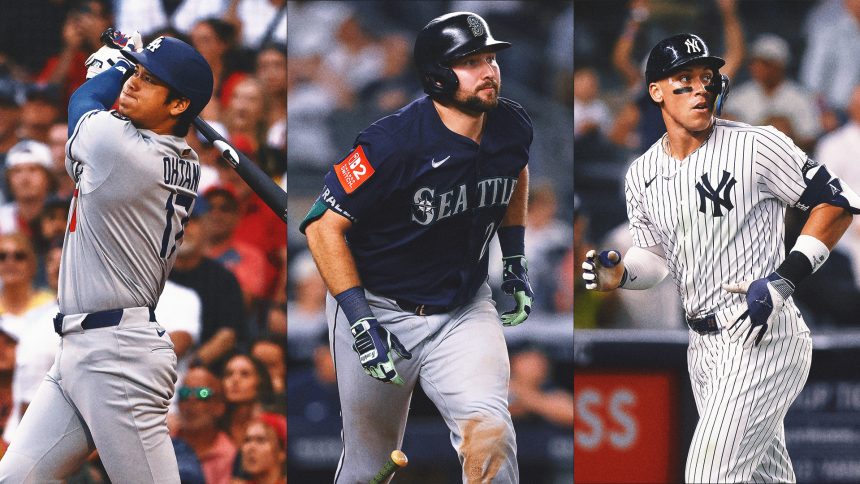 2025 MLB Home Run Records Tracker: Will Raleigh, Judge and Ohtani Make History?
