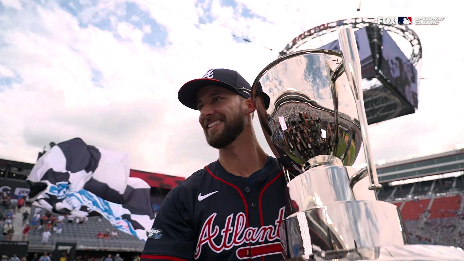 Eli White reflects on two-home-run day in Braves' win over Reds