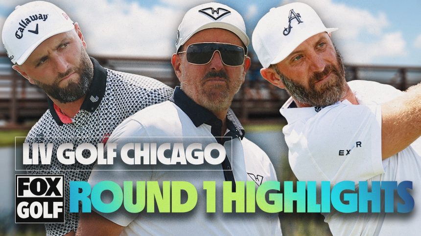 LIV Golf Chicago: Round 1 Highlights | LIV on FOX