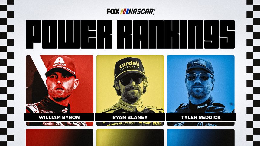NASCAR Power Rankings: William Byron Surges, And A New No. 1