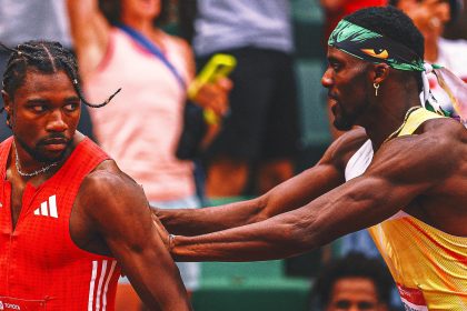 Noah Lyles Shoved by Kenny Bednarek After USATF Men’s 200-Meter Final
