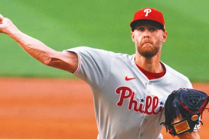 Phillies' Zack Wheeler on 15-Day IL, Diagnosed with Blood Clot in Right Arm