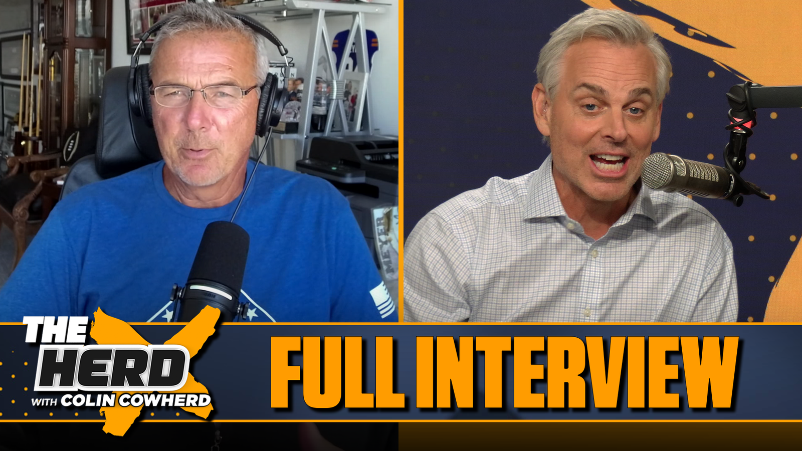 Urban Meyer on Harbaugh, CFB playoffs, Belichick, Jeremiah Smith