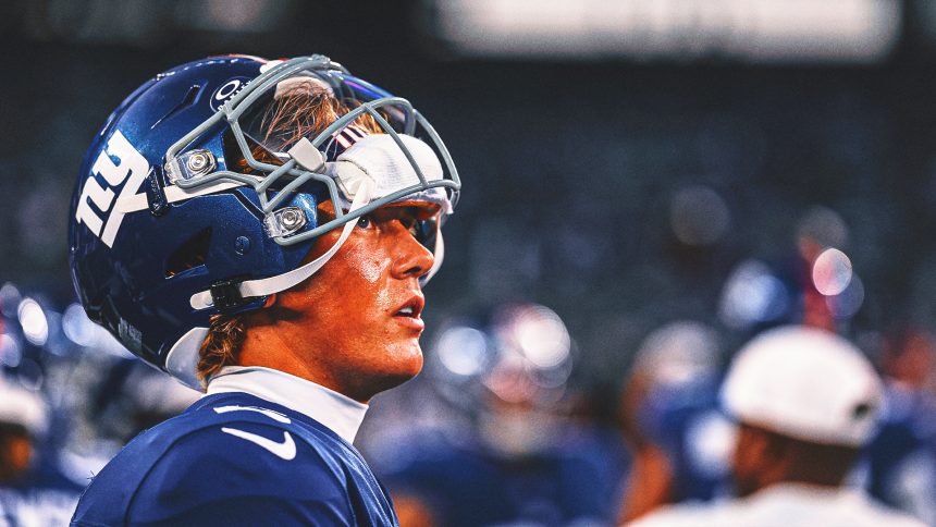 When should the Giants start Jaxson Dart? 'This is going to be a pretty good QB'