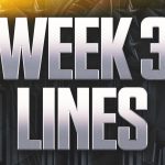2025 NFL Odds Week 3: Lines, Spreads for all 16 Games