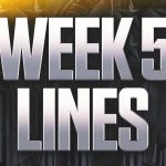 2025 NFL Odds Week 5: Lines, Spreads for all 14 Games